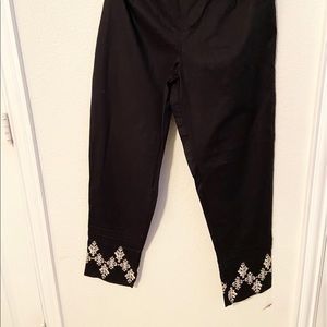 Women’s/Girls JJ Black Pants/Trousers